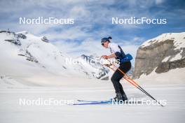 18.06.2024, Tignes, France (FRA): Julia Simon (FRA) - Biathlon summer training, Tignes (FRA). www.nordicfocus.com. © Authamayou/NordicFocus. Every downloaded picture is fee-liable.