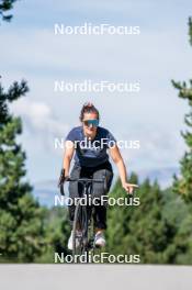 17.08.2024, Font-Romeu, France (FRA): Rachel Demangeat (FRA), Coach Team France - Biathlon summer training, Font-Romeu (FRA). www.nordicfocus.com. © Authamayou/NordicFocus. Every downloaded picture is fee-liable.