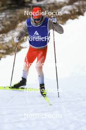 06.11.2024, Davos, Switzerland (SUI): Niklas Hartweg (SUI) - Biathlon training, snowfarming track, Davos (SUI). www.nordicfocus.com. © Manzoni/NordicFocus. Every downloaded picture is fee-liable.