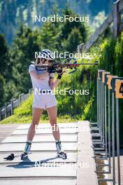 27.06.2024, Lavaze, Italy (ITA): Ida Lien (NOR) - Biathlon summer training, Lavaze (ITA). www.nordicfocus.com. © Barbieri/NordicFocus. Every downloaded picture is fee-liable.