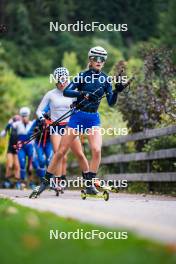 30.09.2024, Lavaze, Italy (ITA): Hannah Auchentaller (ITA) - Biathlon summer training, Lavaze (ITA). www.nordicfocus.com. © Barbieri/NordicFocus. Every downloaded picture is fee-liable.