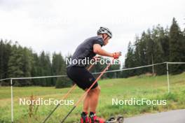 05.09.2024, Lenzerheide, Switzerland (SUI): Endre Stroemsheim (NOR) - Biathlon summer training, Lenzerheide (SUI). www.nordicfocus.com. © Manzoni/NordicFocus. Every downloaded picture is fee-liable.