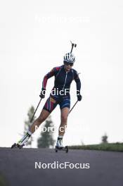 22.10.2024, Lavaze, Italy (ITA): Ida Lien (NOR) - Biathlon summer training, Lavaze (ITA). www.nordicfocus.com. © Vanzetta/NordicFocus. Every downloaded picture is fee-liable.