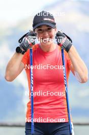 15.07.2024, Lenzerheide, Switzerland (SUI): Deedra Irwin (USA) - Biathlon summer training, Lenzerheide (SUI). www.nordicfocus.com. © Manzoni/NordicFocus. Every downloaded picture is fee-liable.