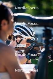 28.06.2024, Lavaze, Italy (ITA): Ida Lien (NOR) - Biathlon summer training, Lavaze (ITA). www.nordicfocus.com. © Barbieri/NordicFocus. Every downloaded picture is fee-liable.