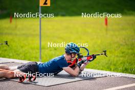 06.06.2024, Lavaze, Italy (ITA): Jesper Nelin (SWE) - Biathlon summer training, Lavaze (ITA). www.nordicfocus.com. © Barbieri/NordicFocus. Every downloaded picture is fee-liable.