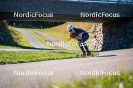 29.09.2024, Lavaze, Italy (ITA): Michela Carrara (ITA) - Biathlon summer training, Lavaze (ITA). www.nordicfocus.com. © Barbieri/NordicFocus. Every downloaded picture is fee-liable.