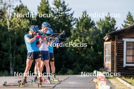 02.09.2024, Font-Romeu, France (FRA): Anna Karin Heijdenberg (SWE) - Biathlon summer training, Font-Romeu (FRA). www.nordicfocus.com. © Authamayou/NordicFocus. Every downloaded picture is fee-liable.