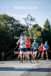 02.09.2024, Font-Romeu, France (FRA): Sebastian Samuelsson (SWE) - Biathlon summer training, Font-Romeu (FRA). www.nordicfocus.com. © Authamayou/NordicFocus. Every downloaded picture is fee-liable.