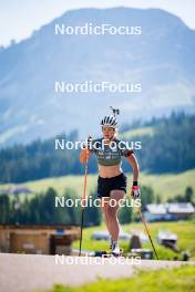 28.06.2024, Lavaze, Italy (ITA): Karoline Offigstad  Knotten (NOR) - Biathlon summer training, Lavaze (ITA). www.nordicfocus.com. © Barbieri/NordicFocus. Every downloaded picture is fee-liable.