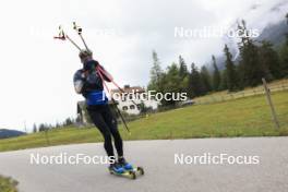 16.09.2024, Lenzerheide, Switzerland (SUI): Gion Stalder (SUI) - Biathlon summer training, Lenzerheide (SUI). www.nordicfocus.com. © Manzoni/NordicFocus. Every downloaded picture is fee-liable.