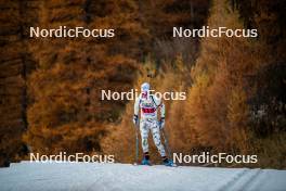 07.11.2024, Bessans, France (FRA): Antonin Guigonnat (FRA) - Biathlon summer training, Bessans (FRA). www.nordicfocus.com. © Authamayou/NordicFocus. Every downloaded picture is fee-liable.