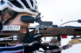 22.10.2024, Lavaze, Italy (ITA): Ida Lien (NOR) - Biathlon summer training, Lavaze (ITA). www.nordicfocus.com. © Vanzetta/NordicFocus. Every downloaded picture is fee-liable.