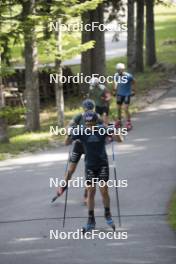 18.06.2024, Correncon-en-Vercors, France (FRA): Antonin Guigonnat (FRA) - Biathlon summer training, Correncon-en-Vercors (FRA). www.nordicfocus.com. © Joly/NordicFocus. Every downloaded picture is fee-liable.