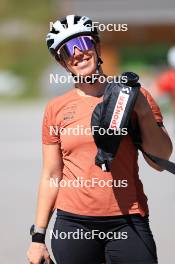 06.08.2024, Lenzerheide, Switzerland (SUI): Lena Haecki-Gross (SUI) - Biathlon summer training, Lenzerheide (SUI). www.nordicfocus.com. © Manzoni/NordicFocus. Every downloaded picture is fee-liable.