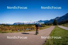 29.09.2024, Lavaze, Italy (ITA): Hannah Auchentaller (ITA) - Biathlon summer training, Lavaze (ITA). www.nordicfocus.com. © Barbieri/NordicFocus. Every downloaded picture is fee-liable.