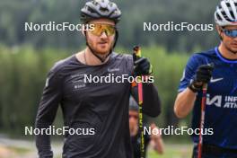 05.09.2024, Lenzerheide, Switzerland (SUI): Gion Stalder (SUI) - Biathlon summer training, Lenzerheide (SUI). www.nordicfocus.com. © Manzoni/NordicFocus. Every downloaded picture is fee-liable.