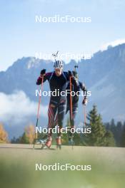 22.10.2024, Lavaze, Italy (ITA): Endre Stroemsheim (NOR) - Biathlon summer training, Lavaze (ITA). www.nordicfocus.com. © Vanzetta/NordicFocus. Every downloaded picture is fee-liable.