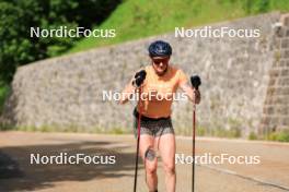 11.06.2024, Premanon, France (FRA): Lou Jeanmonnot (FRA) - Biathlon summer training, Premanon (FRA). www.nordicfocus.com. © Manzoni/NordicFocus. Every downloaded picture is fee-liable.