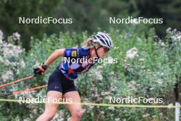 04.09.2024, Lenzerheide, Switzerland (SUI): Karoline Offigstad Knotten (NOR) - Biathlon summer training, Lenzerheide (SUI). www.nordicfocus.com. © Manzoni/NordicFocus. Every downloaded picture is fee-liable.