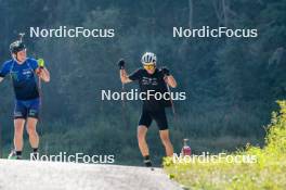 29.08.2024, Bessans, France (FRA): Eric Perrot - Biathlon summer training, Bessans (FRA). www.nordicfocus.com. © Authamayou/NordicFocus. Every downloaded picture is fee-liable.