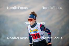 07.11.2024, Bessans, France (FRA): Fany Bertrand (FRA) - Biathlon summer training, Bessans (FRA). www.nordicfocus.com. © Authamayou/NordicFocus. Every downloaded picture is fee-liable.