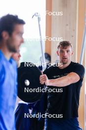 16.09.2024, Lenzerheide, Switzerland (SUI): Emilien Claude (FRA) - Biathlon summer training, Lenzerheide (SUI). www.nordicfocus.com. © Manzoni/NordicFocus. Every downloaded picture is fee-liable.