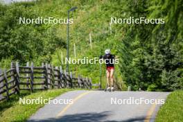 17.07.2024, Martell, Italy (ITA): Michela Carrara (ITA) - Biathlon summer training, Martell (ITA). www.nordicfocus.com. © Barbieri/NordicFocus. Every downloaded picture is fee-liable.