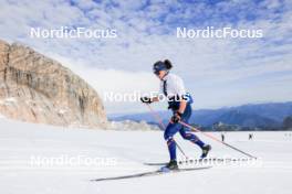 14.10.2024, Ramsau am Dachstein, Austria (AUT): Julia Simon (FRA) - Biathlon summer training, Dachsteinglacier, Ramsau am Dachstein (AUT). www.nordicfocus.com. © Manzoni/NordicFocus. Every downloaded picture is fee-liable.