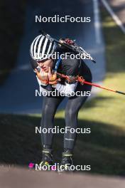 21.10.2024, Lavaze, Italy (ITA): Maren Hjelmeset Kirkeeide (NOR) - Biathlon summer training, Lavaze (ITA). www.nordicfocus.com. © Vanzetta/NordicFocus. Every downloaded picture is fee-liable.