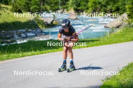 17.07.2024, Martell, Italy (ITA): Beatrice Trabucchi (ITA) - Biathlon summer training, Martell (ITA). www.nordicfocus.com. © Barbieri/NordicFocus. Every downloaded picture is fee-liable.