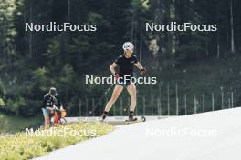 19.05.2024, Forni Avoltri, Italy (ITA): Michela Carrara (ITA) - Biathlon summer training, Forni Avoltri (ITA). www.nordicfocus.com. © Del Fabbro/NordicFocus. Every downloaded picture is fee-liable.