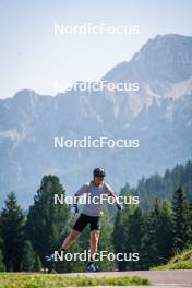 31.07.2024, Lavaze, Italy (ITA): Antonin Guigonnat (FRA) - Biathlon summer training, Lavaze (ITA). www.nordicfocus.com. © Barbieri/NordicFocus. Every downloaded picture is fee-liable.