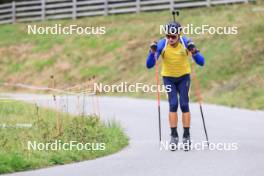 05.09.2024, Lenzerheide, Switzerland (SUI): Vitalii Mandzyn (UKR) - Biathlon summer training, Lenzerheide (SUI). www.nordicfocus.com. © Manzoni/NordicFocus. Every downloaded picture is fee-liable.