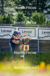 31.07.2024, Lavaze, Italy (ITA): Anna Gandler (AUT) - Biathlon summer training, Lavaze (ITA). www.nordicfocus.com. © Barbieri/NordicFocus. Every downloaded picture is fee-liable.