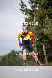 20.09.2024, Font-Romeu, France (FRA): Florent Claude (BEL) - Biathlon summer training, Font-Romeu (FRA). www.nordicfocus.com. © Authamayou/NordicFocus. Every downloaded picture is fee-liable.