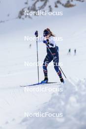 14.10.2024, Ramsau am Dachstein, Austria (AUT): Gilonne Guigonnat (FRA) - Biathlon summer training, Dachsteinglacier, Ramsau am Dachstein (AUT). www.nordicfocus.com. © Manzoni/NordicFocus. Every downloaded picture is fee-liable.