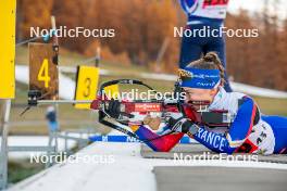 09.11.2024, Bessans, France (FRA): Jeanne Richard (FRA) - Biathlon summer training, Bessans (FRA). www.nordicfocus.com. © Authamayou/NordicFocus. Every downloaded picture is fee-liable.