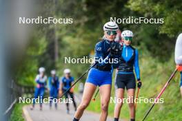 30.09.2024, Lavaze, Italy (ITA): Hannah Auchentaller (ITA) - Biathlon summer training, Lavaze (ITA). www.nordicfocus.com. © Barbieri/NordicFocus. Every downloaded picture is fee-liable.