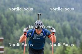 04.09.2024, Lenzerheide, Switzerland (SUI): Vetle Sjaastad Christiansen (NOR) - Biathlon summer training, Lenzerheide (SUI). www.nordicfocus.com. © Manzoni/NordicFocus. Every downloaded picture is fee-liable.