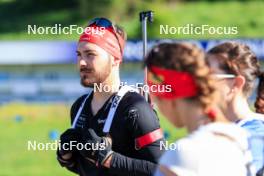 20.05.2024, Lenzerheide, Switzerland (SUI): Joscha Burkhalter (SUI) - Biathlon summer training, Lenzerheide (SUI). www.nordicfocus.com. © Manzoni/NordicFocus. Every downloaded picture is fee-liable.