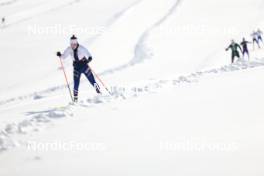 14.10.2024, Ramsau am Dachstein, Austria (AUT): Oceane Michelon (FRA) - Biathlon summer training, Dachsteinglacier, Ramsau am Dachstein (AUT). www.nordicfocus.com. © Manzoni/NordicFocus. Every downloaded picture is fee-liable.