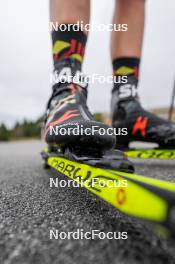 20.09.2024, Font-Romeu, France (FRA): Maya Cloetens (BEL) - Biathlon summer training, Font-Romeu (FRA). www.nordicfocus.com. © Authamayou/NordicFocus. Every downloaded picture is fee-liable.