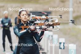 19.05.2024, Forni Avoltri, Italy (ITA): Beatrice Trabucchi (ITA) - Biathlon summer training, Forni Avoltri (ITA). www.nordicfocus.com. © Del Fabbro/NordicFocus. Every downloaded picture is fee-liable.