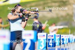 20.05.2024, Lenzerheide, Switzerland (SUI): Lena Haecki-Gross (SUI) - Biathlon summer training, Lenzerheide (SUI). www.nordicfocus.com. © Manzoni/NordicFocus. Every downloaded picture is fee-liable.