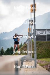 06.08.2024, Lavaze, Italy (ITA): Anna Andexer (AUT) - Biathlon summer training, Lavaze (ITA). www.nordicfocus.com. © Barbieri/NordicFocus. Every downloaded picture is fee-liable.