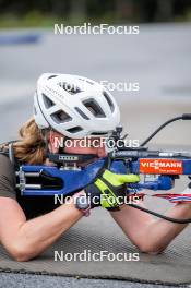 20.09.2024, Font-Romeu, France (FRA): Eve Bouvard (BEL) - Biathlon summer training, Font-Romeu (FRA). www.nordicfocus.com. © Authamayou/NordicFocus. Every downloaded picture is fee-liable.