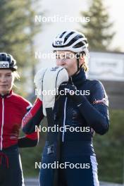 21.10.2024, Lavaze, Italy (ITA): Ida Lien (NOR) - Biathlon summer training, Lavaze (ITA). www.nordicfocus.com. © Vanzetta/NordicFocus. Every downloaded picture is fee-liable.