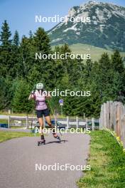 31.07.2024, Lavaze, Italy (ITA): Tamara Steiner (AUT) - Biathlon summer training, Lavaze (ITA). www.nordicfocus.com. © Barbieri/NordicFocus. Every downloaded picture is fee-liable.