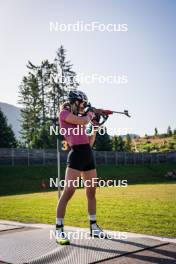 31.07.2024, Lavaze, Italy (ITA): Anna Andexer (AUT) - Biathlon summer training, Lavaze (ITA). www.nordicfocus.com. © Barbieri/NordicFocus. Every downloaded picture is fee-liable.